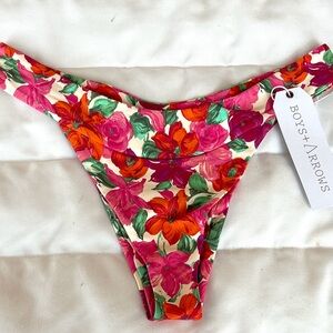 Boys + Arrows Vibrant Flora Bikini Bottoms